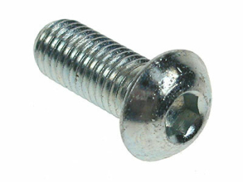 M8 X 50mm Button Head Screws - Zinc Plated