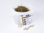 3.5 X 25 XR Gold Double Countersunk Screws - Tub of 2200