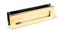 Anvil 46549 Polished Brass Traditional Letterbox
