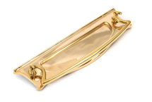 Anvil 83545 Polished Brass Art Deco Letter Plate