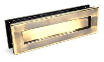 Anvil 92127 Aged Brass Traditional Letterbox
