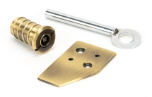 Anvil 49917 Aged Brass Key-Flush Sash Stop