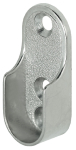 Oval Rail End Socket - Polished Chrome