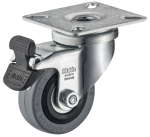 Single Wheel Swivel Castor With Brake