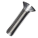 Zinc Plated Slotted Countersunk Machine Screws