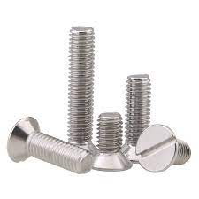 Stainless Steel Slotted Countersunk Machine Screws