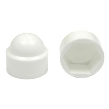 White Bolt & Nut Cap White Bolt & Nut Cap