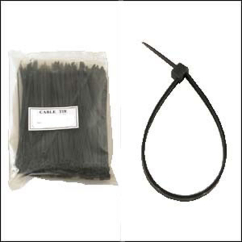 Black Cable Ties (100 Pack)