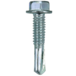 Ultradrive HEX Head Metal Profile Tek Screws - Zinc Plated