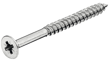 Hafele Hospa Countersunk Head Chipboard Screws - Partially Threaded Hafele Hospa Countersunk Head Chipboard Screws - Partially Threaded