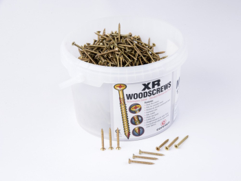 Concept XR Gold Double Countersunk Woodscrew Tubs Concept XR Gold Double Countersunk Woodscrew Tubs