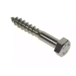 Stainless Steel Hex Head Coach Screws