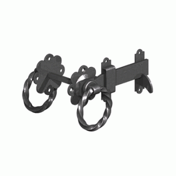1137 Twisted Ring Handle Gate Latch