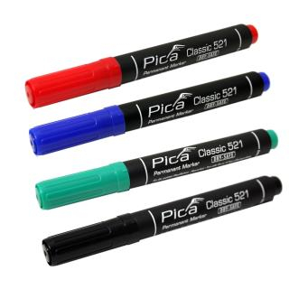 Pica Classic 521 Permanent Marker (2-6mm Chisel Tip)