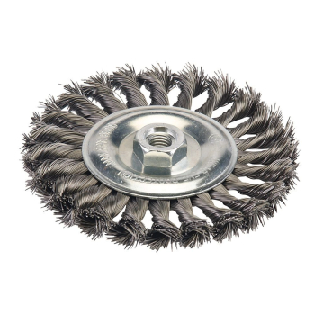 Twist Knot Conical Wire Brush