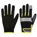 Portwest A770 PW3 General Utility Gloves (Black/Yellow)