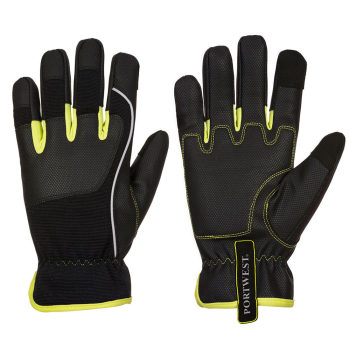 Portwest A771 PW3 Tradesman Gloves (Black/Yellow) Portwest A771 PW3 Tradesman Gloves (Black/Yellow)