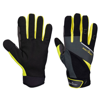 Portwest A774 DX4 LR Cut Gloves (Black/Yellow) Portwest A774 DX4 LR Cut Gloves (Black/Yellow)