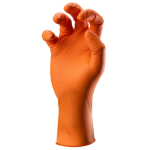 Golden Heavy Duty Orange Nitrile Gloves (Box of 50)