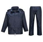 Portwest Essentials 2-Piece Navy Rainsuit