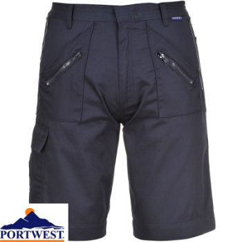 Portwest S889 Action Work Shorts - Navy