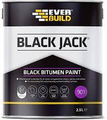Everbuild 901 Black Jack Bitumen Paint - Black