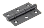 Anvil 91041 / 91043 Matt Black Ball Bearing Butt Hinge (Pair)