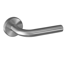 A1010S Satin Stainless Steel 19mm Lever On Rose (Sprung) A1010S Satin Stainless Steel 19mm Lever On Rose (Sprung)