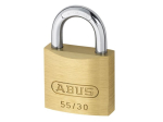 Abus 55 Series 30mm 3 Pin Brass Padlock (Keyed Alike)
