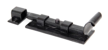From The Anvil 33013 Black 4inch Straight Door Bolt