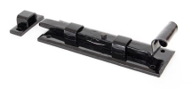 From The Anvil 33015 Black 6inch Straight Door Bolt