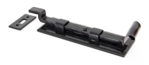 From The Anvil 33016 Black 6inch Cranked Door Bolt