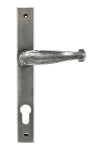 Anvil 33036 Pewter Cottage Slimline Lever Espag. Lock Set