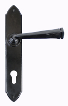 Anvil 33273 Black Gothic Lever Espag Lock Set