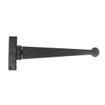 Anvil 33989 Black 12" Penny End T Hinge (Pair)