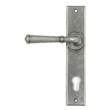 Anvil 45129 Pewter Regency Lever Espag Lock Set