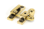 Anvil 45481 Aged Brass Mushroom Quadrant Fastener - Narrow