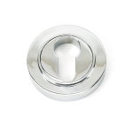 Anvil 45711 Polished Chrome Round Euro Escutcheon (Plain)