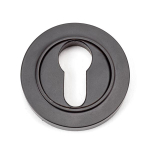 Anvil 46121 Aged Bronze Round Euro Escutcheon (Plain)