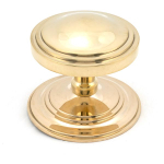 Anvil 46553 Polished Brass Art Deco Centre Door Knob