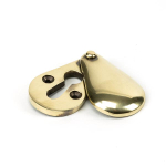 Anvil 83816 Aged Brass Plain Escutcheon
