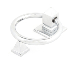 Anvil 83837 Polished Chrome Ring Door Knocker