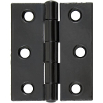 Anvil 91040 Black 3" Butt Hinge (Pair)