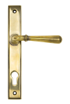 Anvil 91413 Aged Brass Newbury Slimline Lever Espag. Lock Set