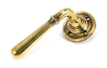 Anvil 91418 Aged Brass Newbury Lever On Rose Set