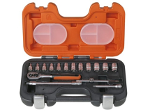 Bahco S160 1/4inch Drive Socket Set (16 Piece)
