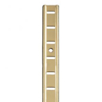 7476 M Section Bookcase Strip - Electro Brass