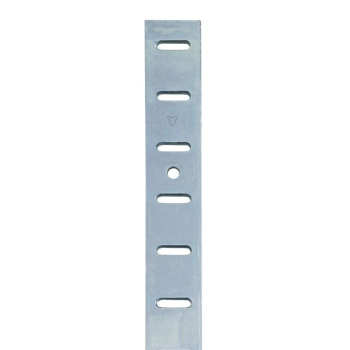 7470 Flat Bookcase Strip - Zinc Plated 7470 Flat Bookcase Strip - Zinc Plated