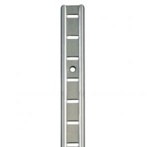 7476 M Section Bookcase Strip - Zinc Plated