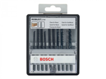 Bosch 2607010540 10 Piece Robust Wood Expert Jigsaw Blade Set